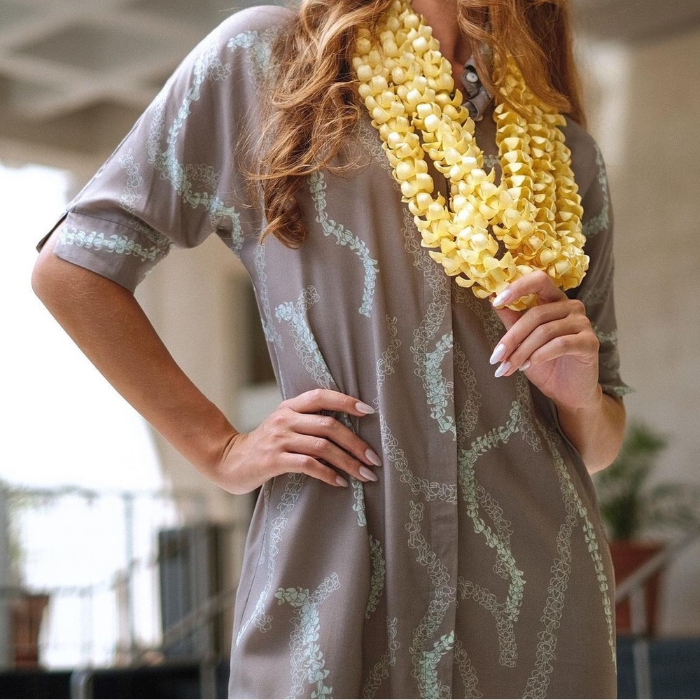 Dress Nalu Lei Lokelani - XL - Lavender / grayish